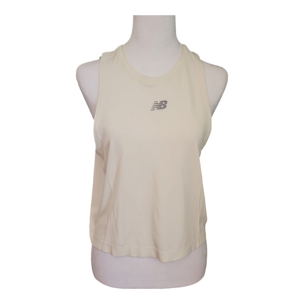 New Balance Cream Tank Top - Picture 5 of 5